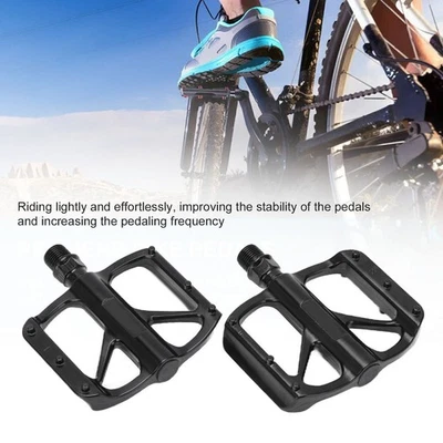 Pedais de bicicleta MEROCA liga de alumínio resistente ao desgaste pedais de mountain bike para estrada - Imagem 1 de 4