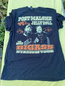 Post Malone Jelly Roll Tour Shirt, Big Ass Stadium Tour Tee, Country Concert L - Picture 1 of 5