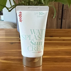 Espoir Water Splash Crema Solare Fresca Cica ~ SPF 50+ PA++++ 60 ml Nuovo senza scatola LEGGI - Foto 1 di 2