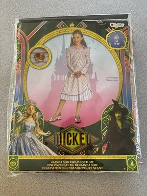 Nuevo Disfraz Disney Wicked GLINDA UPLAND SHIZ Niño Mediano 7/8 Foto 1 de 4