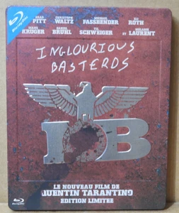 ORIOUS BASTERDS 2010 (UNIVERSAL/FRANCE) STEELBOOK BLU-RAY EX!! - Picture 1 of 3