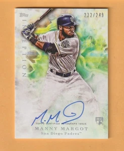 Manny Margot San Diego Padres AUTO 2017 Topps Inception #117/249 - Imagen 1 de 2