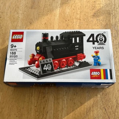 Lego 40370 40 Años Tren de Vapor Aniversario Set, NUEVO PRECINTADO Foto 1 de 3