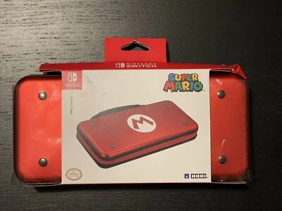 Estuche Super Mario Nintendo Switch Hori Alumi - Rojo Nuevo Foto 1 de 4