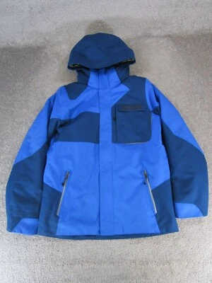 Chaqueta de esquí Obermeyer adolescente XL azul aislada * Foto 1 de 4