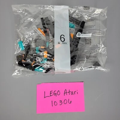 Lego 10306 Atari 2600 New Sealed Replacement Bag #6 - Image 1 of 3