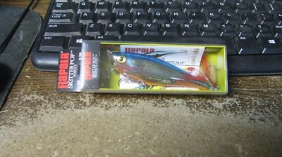  Rapala "skitterpop", SP-07 SB, 2 3/4", balsa, nuevo en paquete, envío gratuito Foto 1 de 3