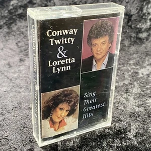 Conway Twitty & Loretta Lynn Sing Their Greatest Hits Cassette MCA Records 1994 - Picture 1 of 5
