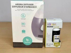 Neu B Pure Tragbarer Mini Aroma Diffusor Wasserfrei mit Lavendel Ätherisches Öl - Bild 1 von 6
