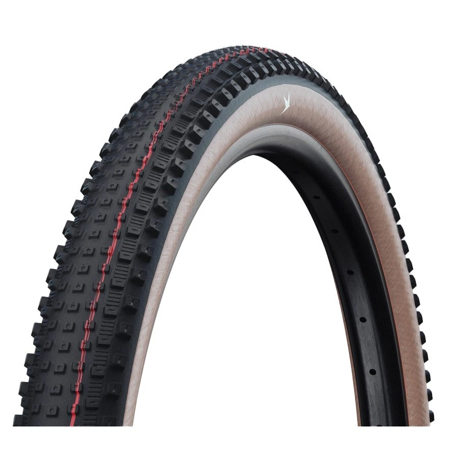 Бескамерная шина для горного велосипеда Schwalbe Rick XC Pro Addix Speed Tanwall 29 x 2,4 - Изображение 1 из 1