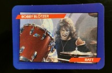 1985 AGI Rock Star Concert Card - Bobby Blotzer (Ratt) card (014)
