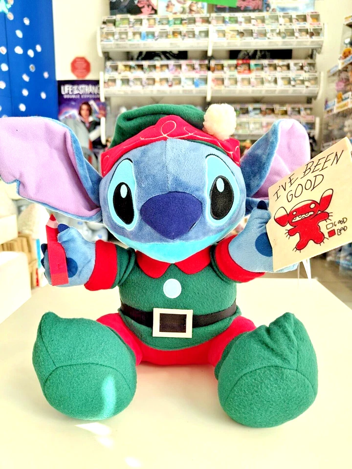 DISNEY Peluche natalizio medio Stitch, Lilo & Stitch 415158057033