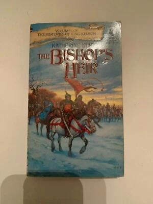 1985 The Bishop's Heir by Katherine Kurtz Del Rey Paperback Foto 1 de 4