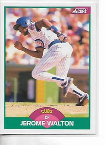 1989 Score Traded Jerome Walton Card - Picture 1 of 1
