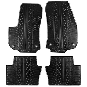 Rubber Car Floor Mats For Opel Zafira B All Weather Heavy Duty Rugs Auto Liners - Picture 1 of 6