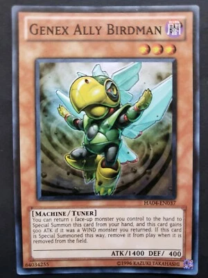 Yugioh - Genex Ally Birdman [HA04-EN037] (UNLIMITED) Super Rare VLP - Image 1 of 2