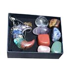Crystal Pendants Necklaces Set Healing Stones for Birthday Anniversary Day