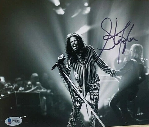 Steven Tyler signed autographed 8x10 photo Aerosmith Beckett COA Cover