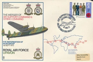 RAF Commemorative Cover 1972 ASC Last Global Flight - UPAVON - Picture 1 of 2