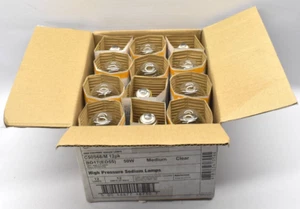 PHILLIPS Ceramalux High Pressure Sodium Lamps 50W Medium Clear Case 12 - Picture 1 of 5