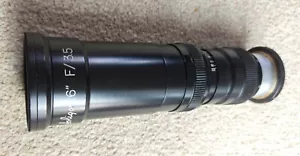 Rarest portrait cinema lens Soligor Elitar 6" (150mm) F3.5 converted to M42 - Picture 1 of 5