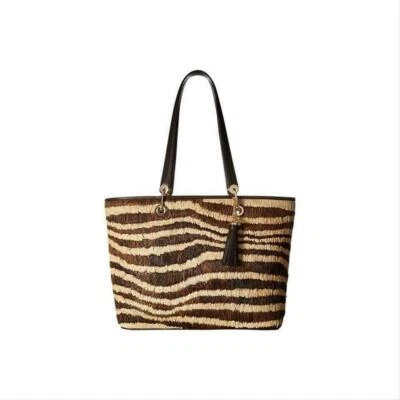 MICHAEL Michael Kors Women's Malibu Large East West Straw Tote Natural - Image 1 of 4