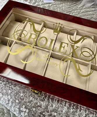 Rolex watch box ( Anniversary Edition ) Buy Now For Christmas !!! - Image 1 of 4