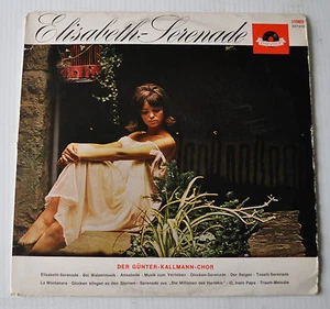 THE GUNTER KALLMANN CHOR Elisabeth -Serenade LP Record Sexy Cheesecake Cover - Picture 1 of 4