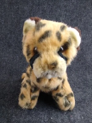RUSS YOMIKO CLASSICS Bebé LEOPARDO Cachorro Bronceado Manchas Negras Peluche Gato Foto 1 de 4