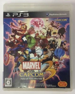 PlayStation 3 PS3 Marvel vs. Capcom 3 Fate of Two Worlds w/ Box & Manual 4100 SP - Picture 1 of 4