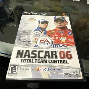 NASCAR 06 Total Team Control Sony PlayStation 2 PS2 Game Tested & Complete - Picture 1 of 7