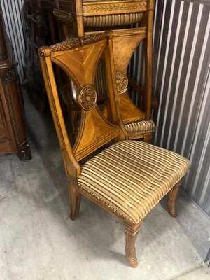 dining set for 6 chairs, table, china cabinet - Image 1 of 4