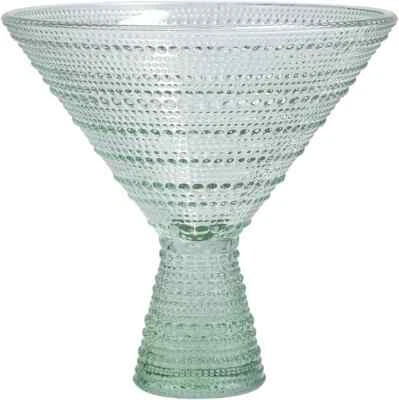 Juego de 2 vasos de clavo con cuentas Fortessa Jupiter, Martini de 11,5 onzas Foto 1 de 3