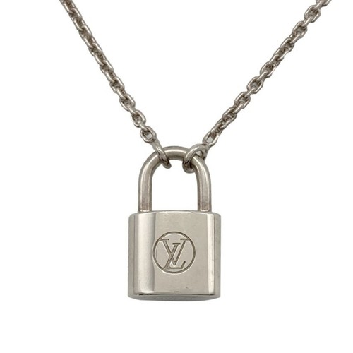 LOUIS VUITTON（LV） Louis Vuitton LOUIS VUITTON Collana Lockit Argento Q93559 SV925 Pe... GZl18a8s