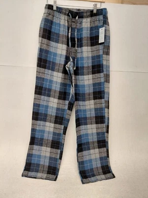 Pantalones de pijama Croft & Barrow de franela azul talla S para hombre Foto 1 de 4