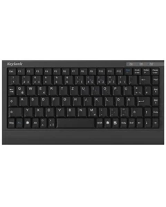 KeySonic ACK-595C+ (German) Wired Keyboard (USB-PS/2-Combo) In Mini-layout, Inte - Picture 1 of 5