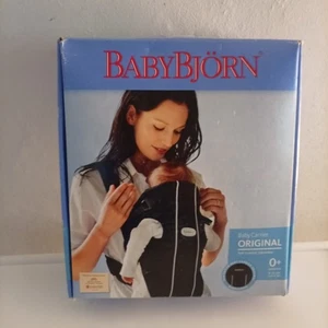 Baby Bjorn Baby Carrier Original Classic Black Newborn - Picture 1 of 5