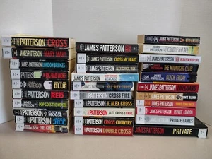 Lot of 31 James Patterson Novels PB Cross 2-7, 9-22, 23 + 11 Others See Pics for - Picture 1 of 12