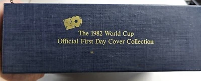 Colección oficial de estampillas/sobres de la portada del primer día de la Copa Mundial 1982 Foto 1 de 4