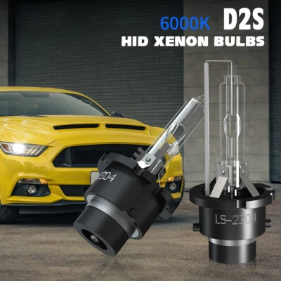 Bombillas de faros de haz bajo HID de xenón para Mercedes-Benz S430 D2S 2003-2006 6000 k Foto 1 de 4