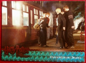 HARRY POTTER ORDER OF THE PHOENIX Card #035 - ENCOUNTERING DRACO - Artbox 2007
