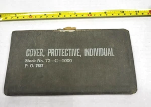 US Military WWII Individual Protective Cover for Sprayed Blister Gases 72-C-1000 - Bild 1 von 3