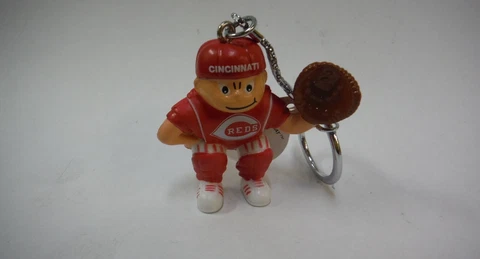 J.F. Sports MLB Cincinnati Reds Lil' Sport Baseball  Keychain Cover