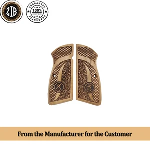 ZIB GRIFFE Browning HP 14 Griffe Handarbeit aus Holzgriffen Ars.071 - Bild 1 von 3