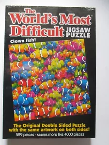 Clownfisch Das schwierigste Puzzle der Welt (529 Teile) Neu und versiegelt. - Bild 1 von 2