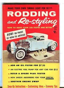 Rodding & Re-styling Magazine July 1956 Trophy Ford VG No ML 040717nonjhe - Imagen 1 de 1