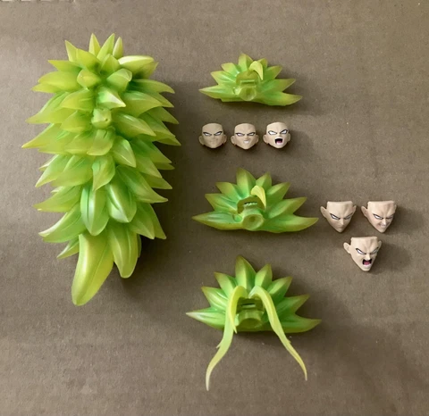 S.H. Figuarts Broly SSJ3 Custom Hairpieces/Faces (READ) Cover