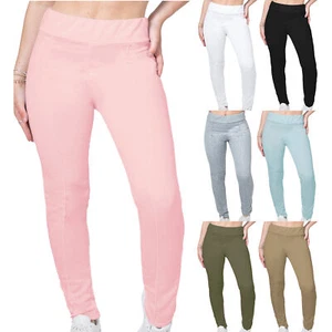 Ladies Joggers Trousers Leggings Bottoms Fitted Womens Loungewear Sports 8-14 - Picture 1 of 11