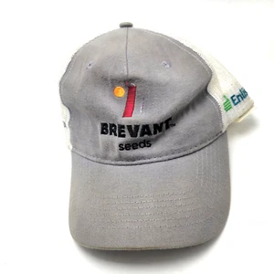 Gorra Brevant Seeds Enlist Cortiva Agriscience Granja Gris Malla Snapback G8D - Imagen 1 de 8