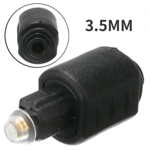 3.5mm Jack Plug Optical Female Digital Male Audio Cable Adapter for Toslink - Picture 1 of 8